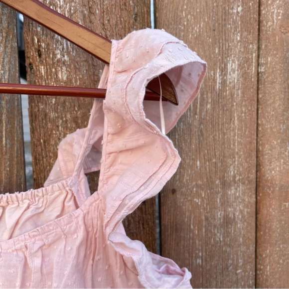 BB DAKOTA Steve Madden Women’s Pink Lacy Cropped Tank Top Size Medium - Picture 4 of 10